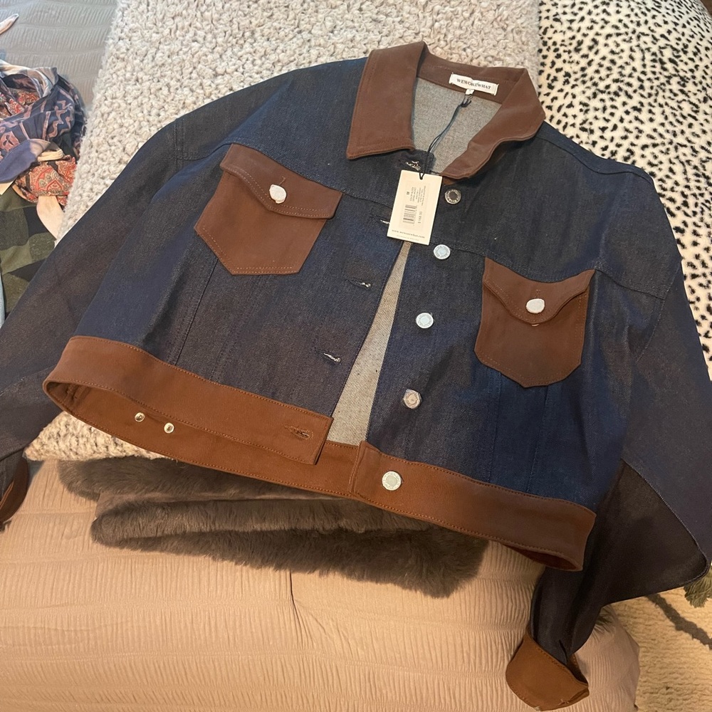 Unique denim jacket